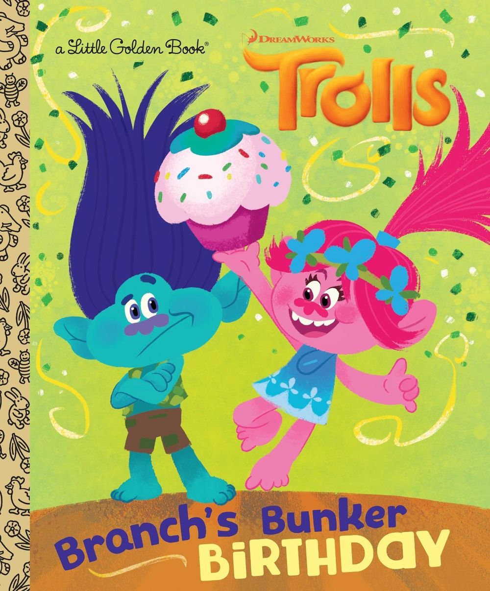 Branch's Bunker Birthday (DreamWorks Trolls) by David Lewman - ISBN: 9781524772604