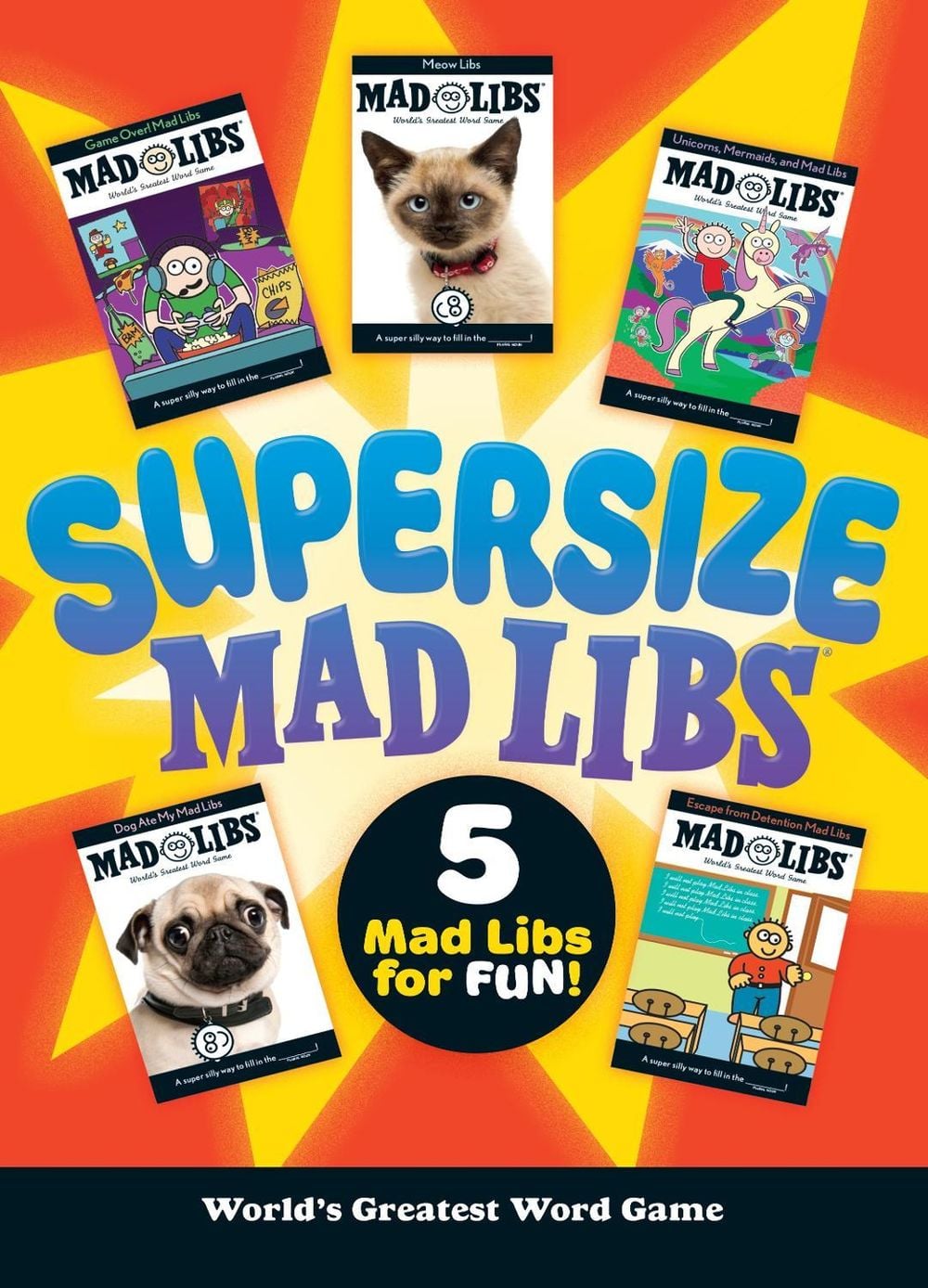 Supersize Mad Libs by Mad Libs - ISBN: 9781524785062