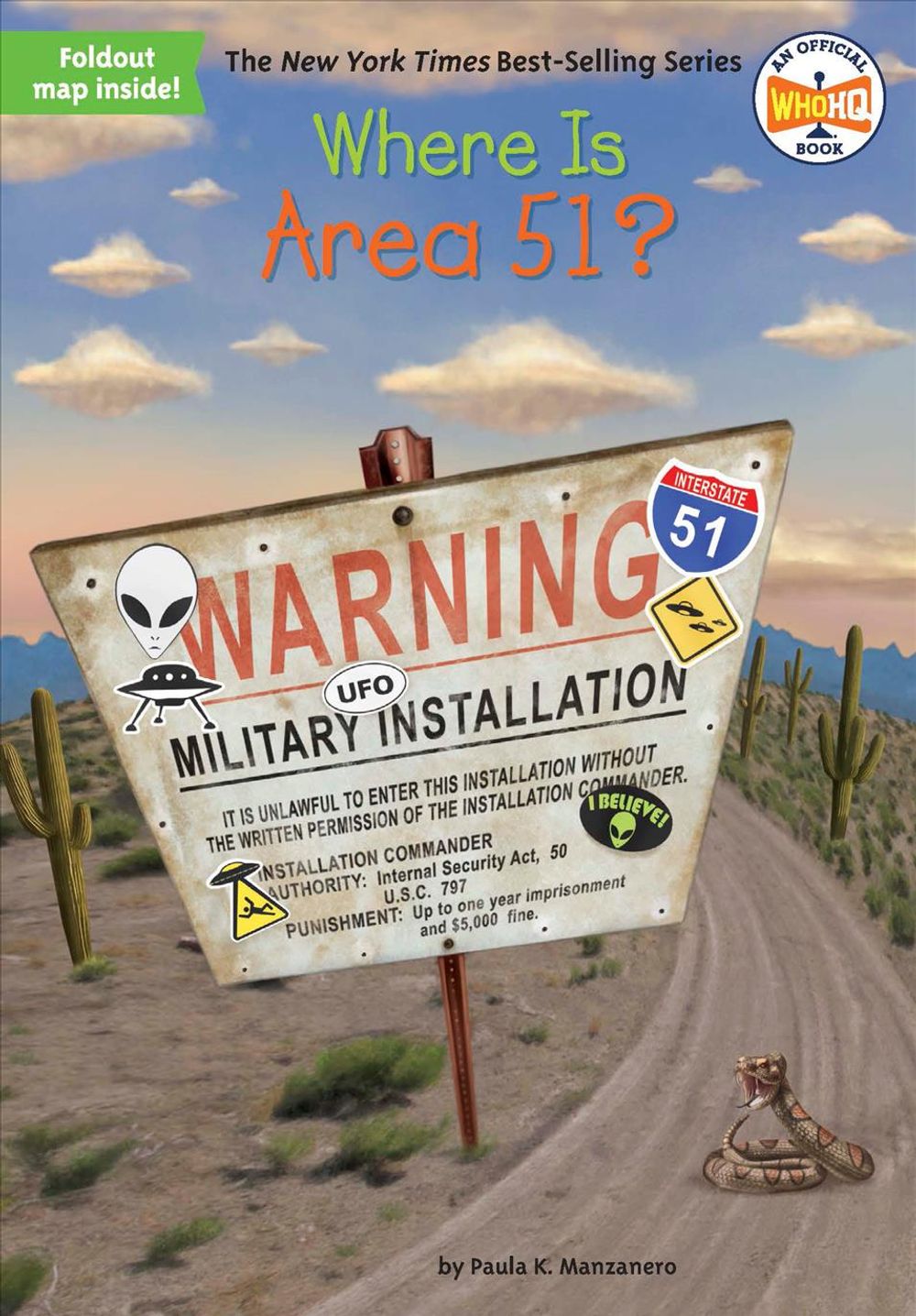 Where Is Area 51? by Paula K. Manzanero - ISBN: 9781524786410