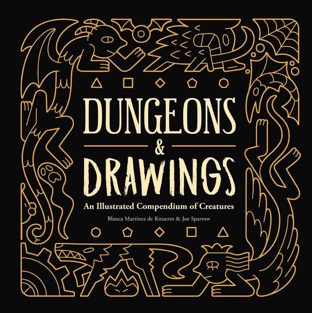 Dungeons and Drawings: An Illustrated Compendium of Creatures by Joe Sparrow - ISBN: 9781524852016