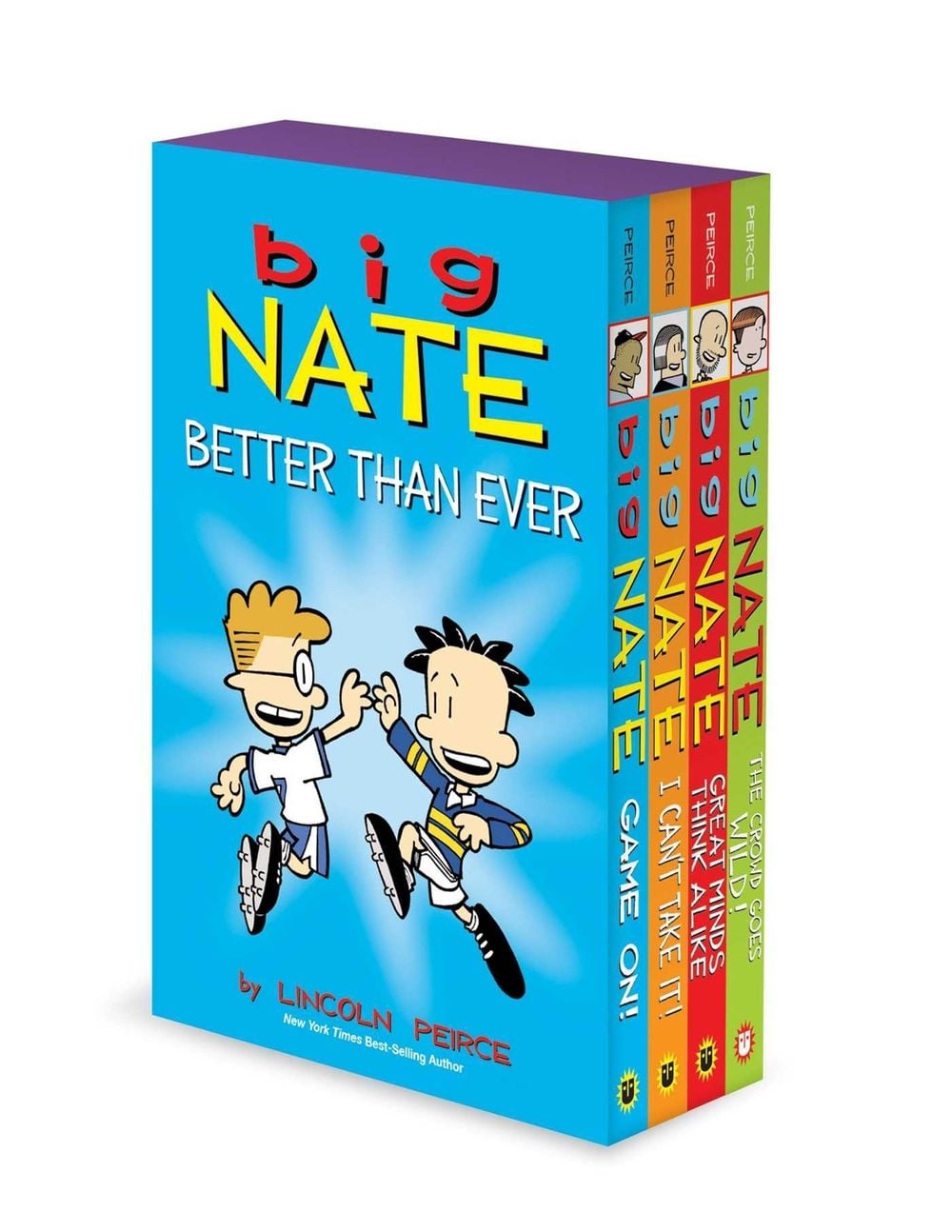 Big Nate Better Than Ever: Big Nate Box Set Volume 6-9 by Lincoln Peirce - ISBN: 9781524855123
