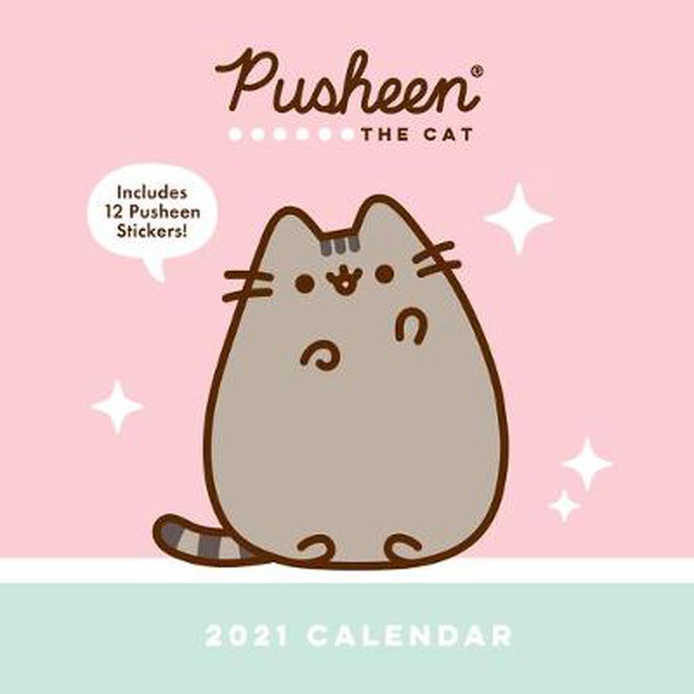 Pusheen 2021 Wall Calendar by Claire Belton, Wall ...