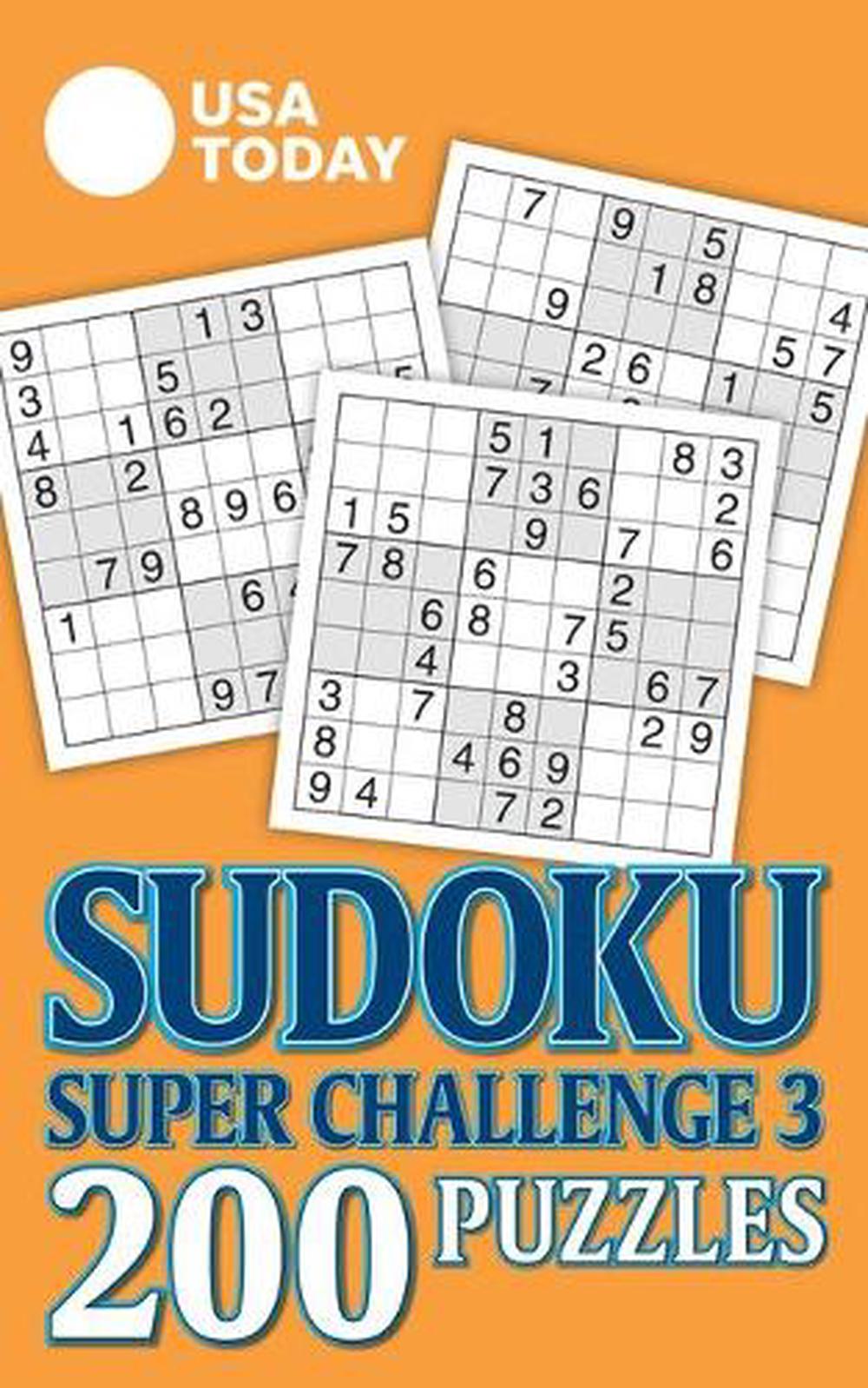 Usa Today Sudoku Super Challenge 3 By U S A Usa Today Paperback 9781524867188 Buy Online At The Nile