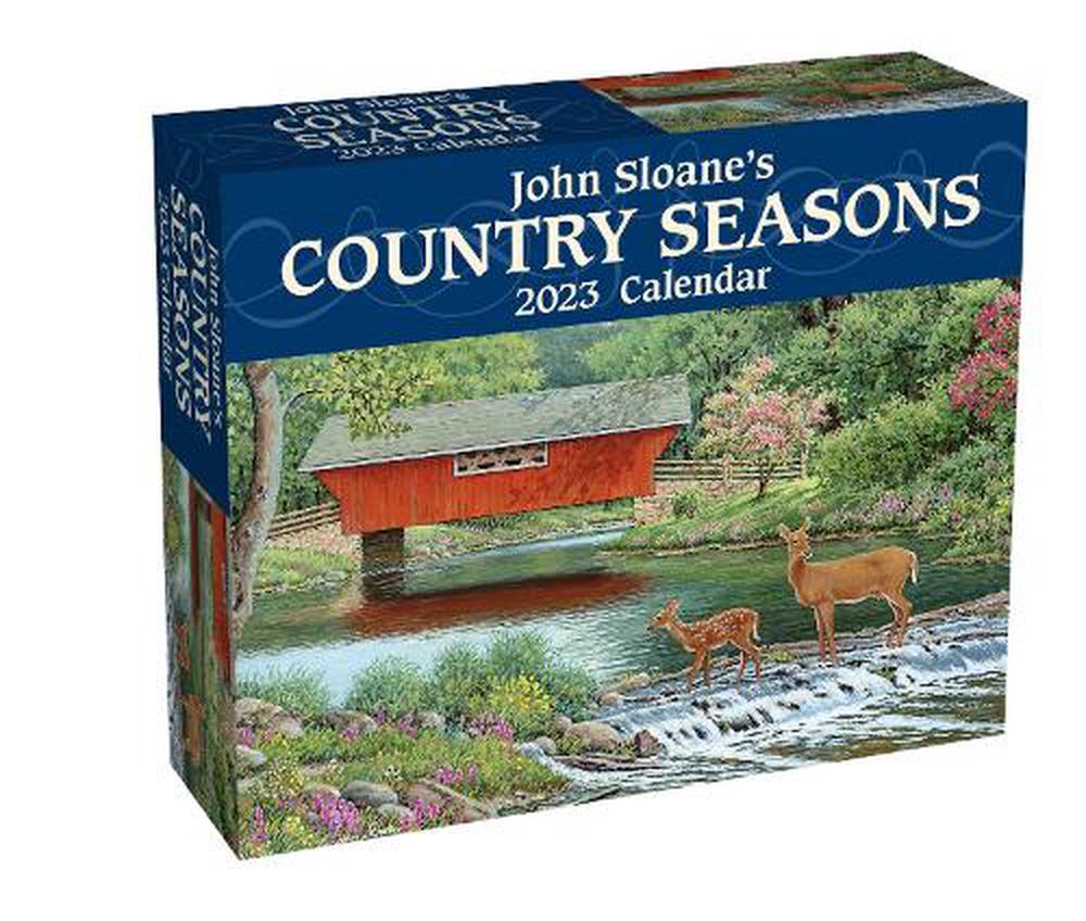 John Sloane's Country Seasons 2023 Daytoday Calendar by John Sloane