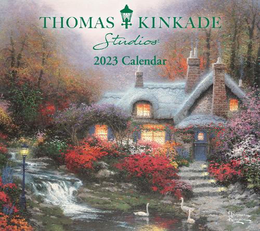 Thomas Kinkade Studios 2023 Deluxe Wall Calendar by Thomas Kinkade