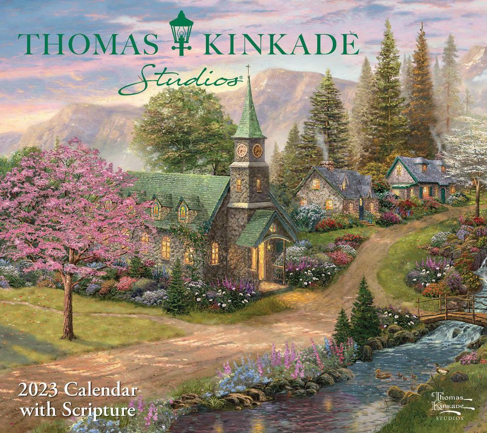 Thomas Kinkade Studios 2023 Deluxe Wall Calendar With Scripture By Thomas Kinkade Studios 2023 Deluxe Wall Calendar With Scripture By
