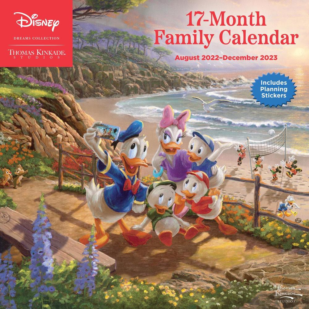 Disney Dreams Collection by Thomas Kinkade Studios: 17-Month 2022-2023