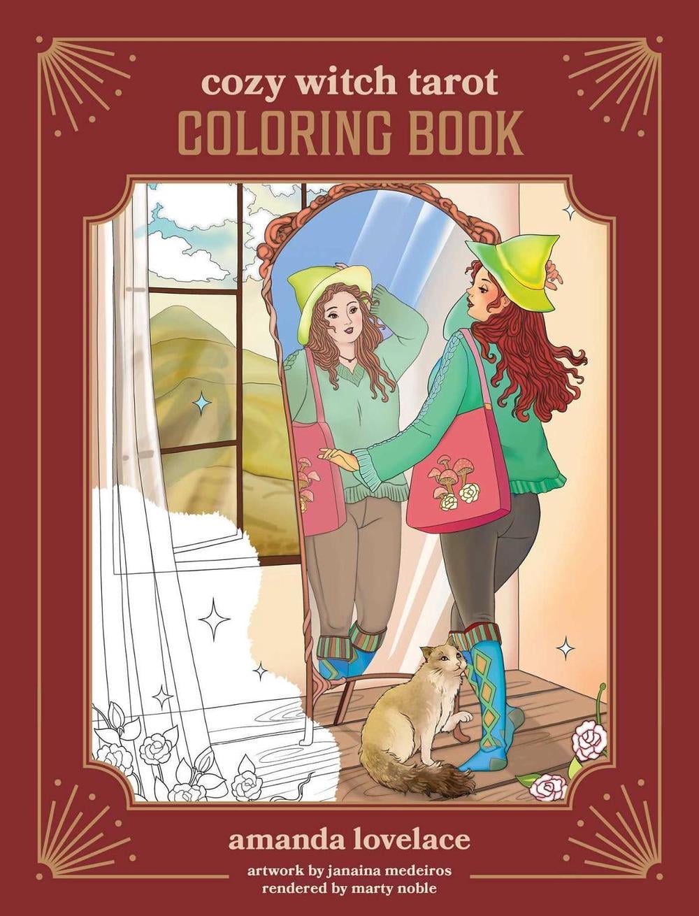 Cozy Witch Tarot Coloring Book by Amanda Lovelace - ISBN: 9781524876692