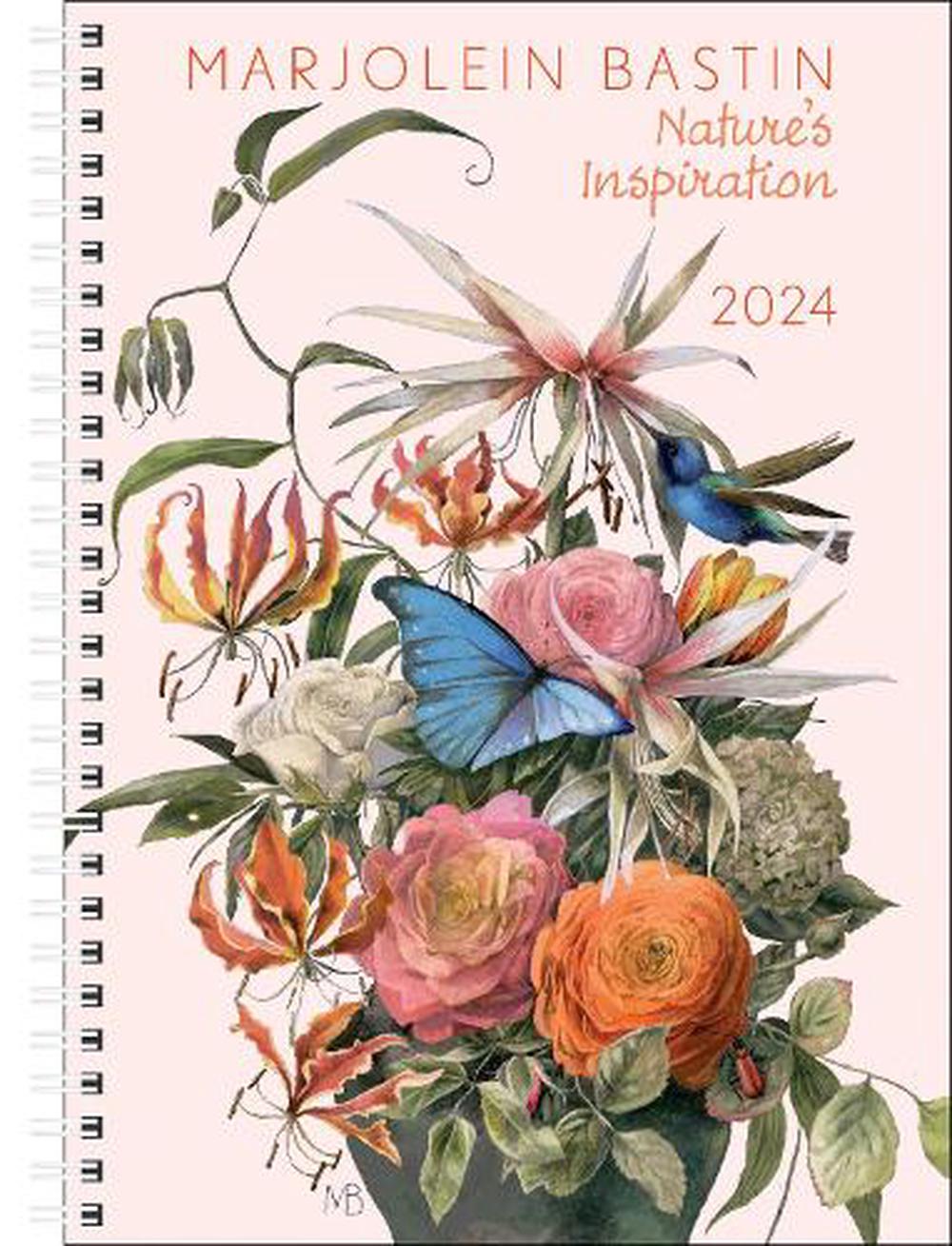 Marjolein Bastin Nature's Inspiration 12Month 2024 Engagement Calendar