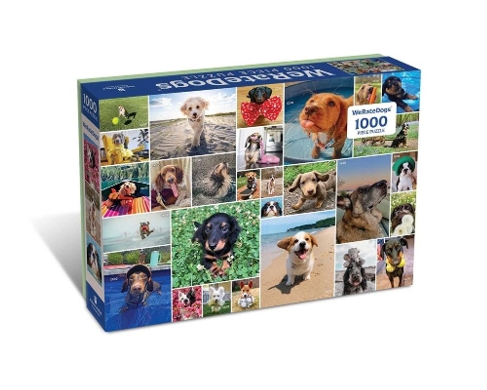 WeRateDogs 1000 Piece Jigsaw Puzzle by Matt Nelson - ISBN: 9781524883478