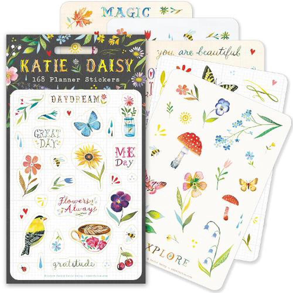 Katie Daisy Sticker Pack, 9781524891008