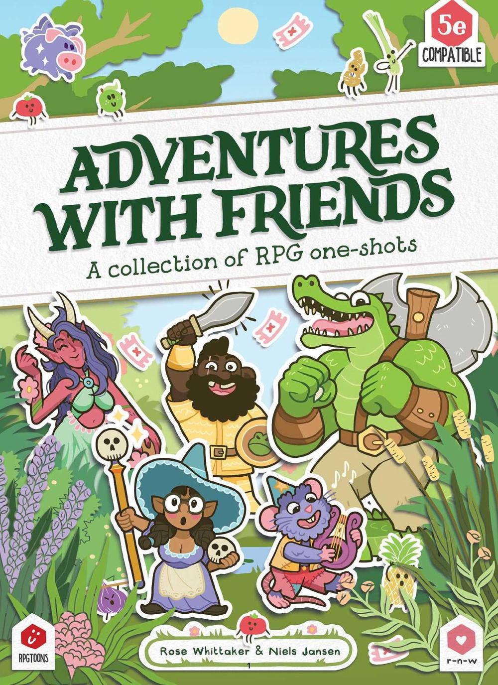 Adventures with Friends by Rose Whittaker - ISBN: 9781524892869