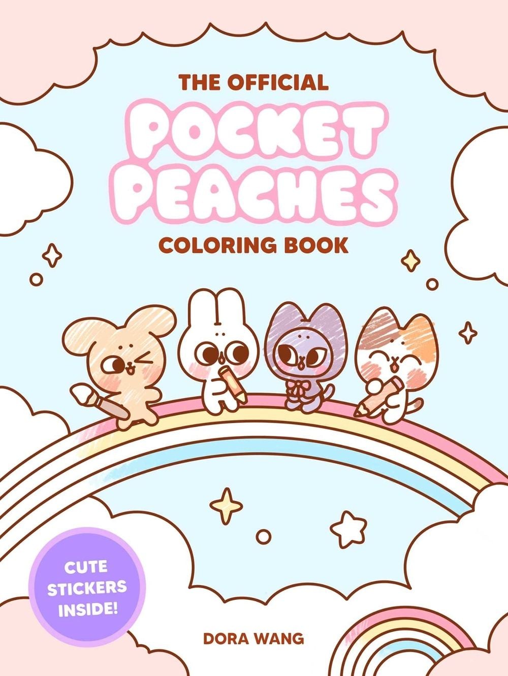 The Official Pocket Peaches Coloring Book by Dora Wang - ISBN: 9781524896140