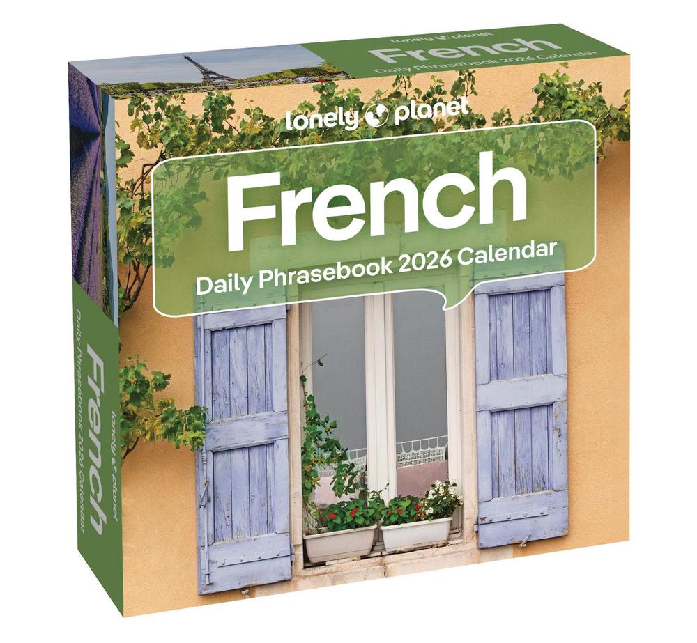 Lonely Planet: French Phrasebook 2026 Day-to-Day Calendar, 9781524896553