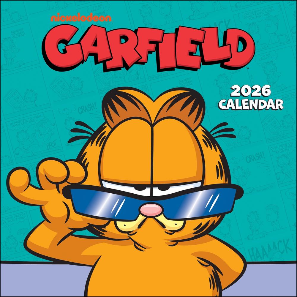 Garfield 2026 Wall Calendar, 9781524896713