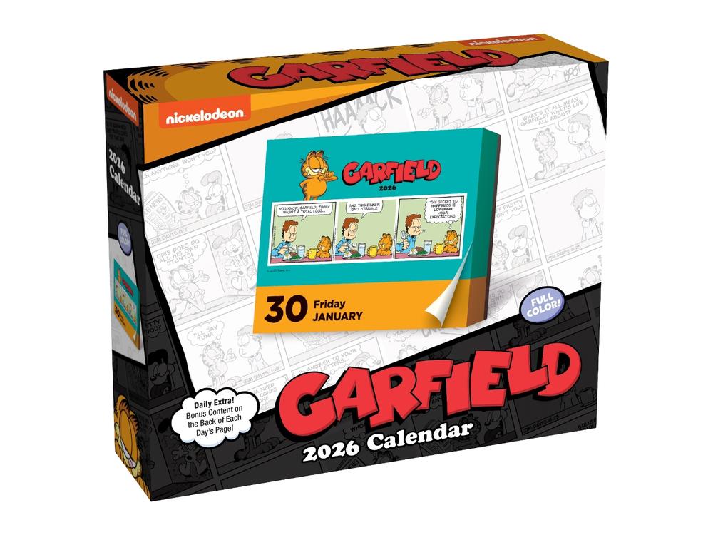 Garfield 2026 Day-to-Day Calendar, 9781524896720