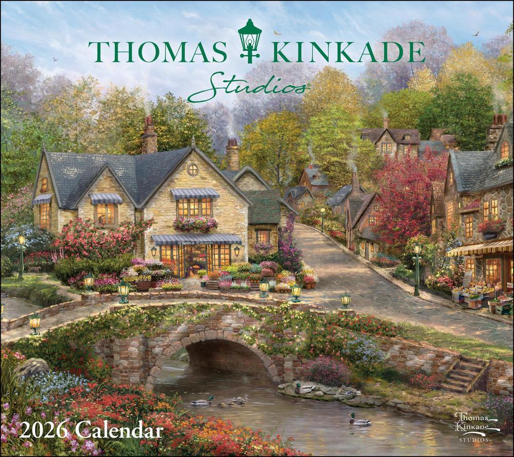 Thomas Kinkade Studios 2026 Deluxe Wall Calendar, 9781524896881