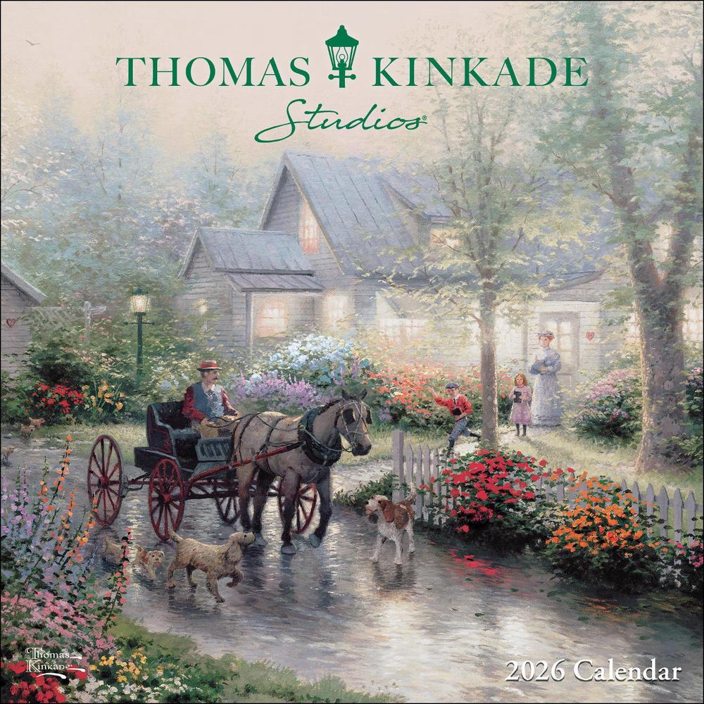 Thomas Kinkade Studios 2026 Mini Wall Calendar, 9781524896911