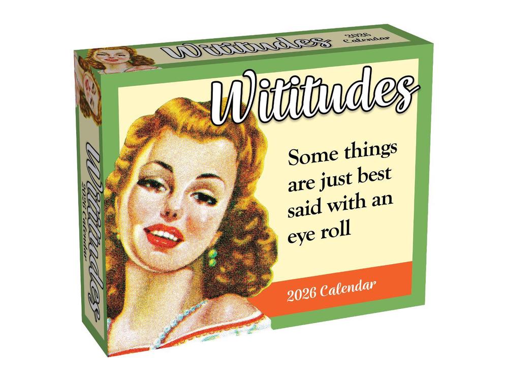 Wititudes 2026 Day-to-Day Calendar, 9781524897581