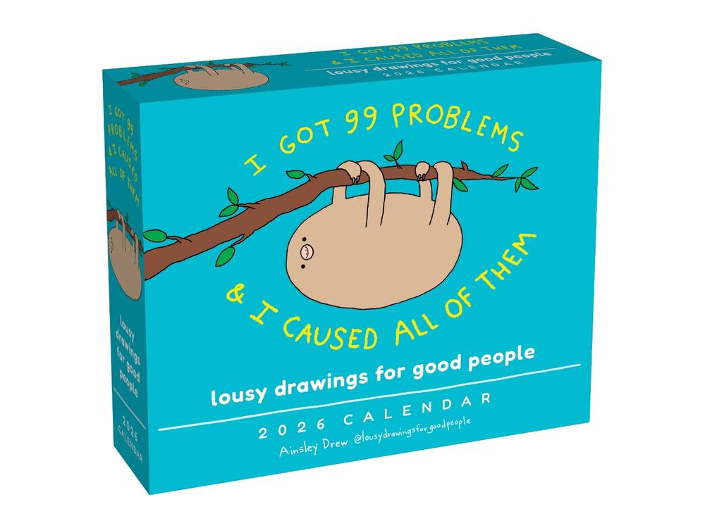 Lousy Drawings for Good People 2026 Day-to-Day Calendar, 9781524897697