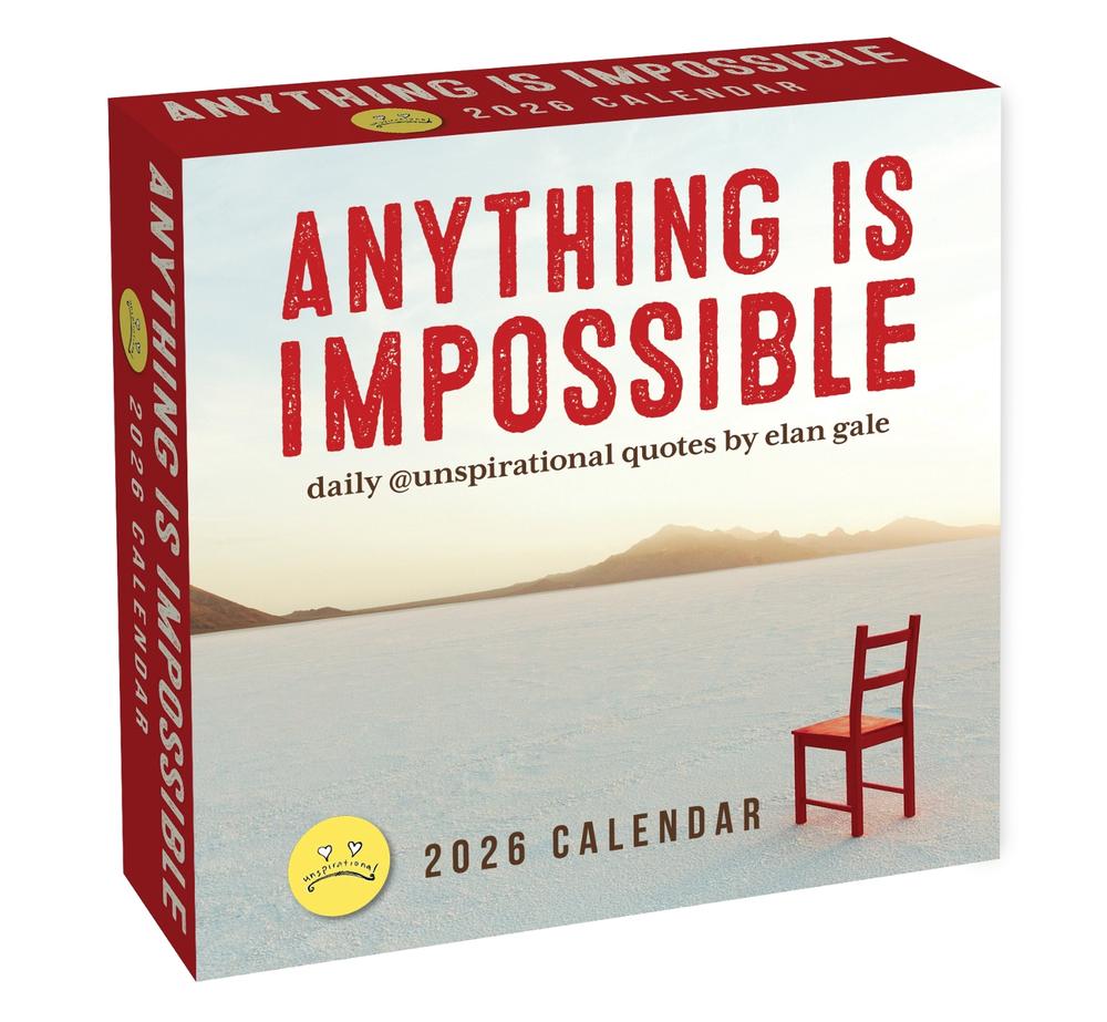 Unspirational 2026 Day-to-Day Calendar, 9781524897741