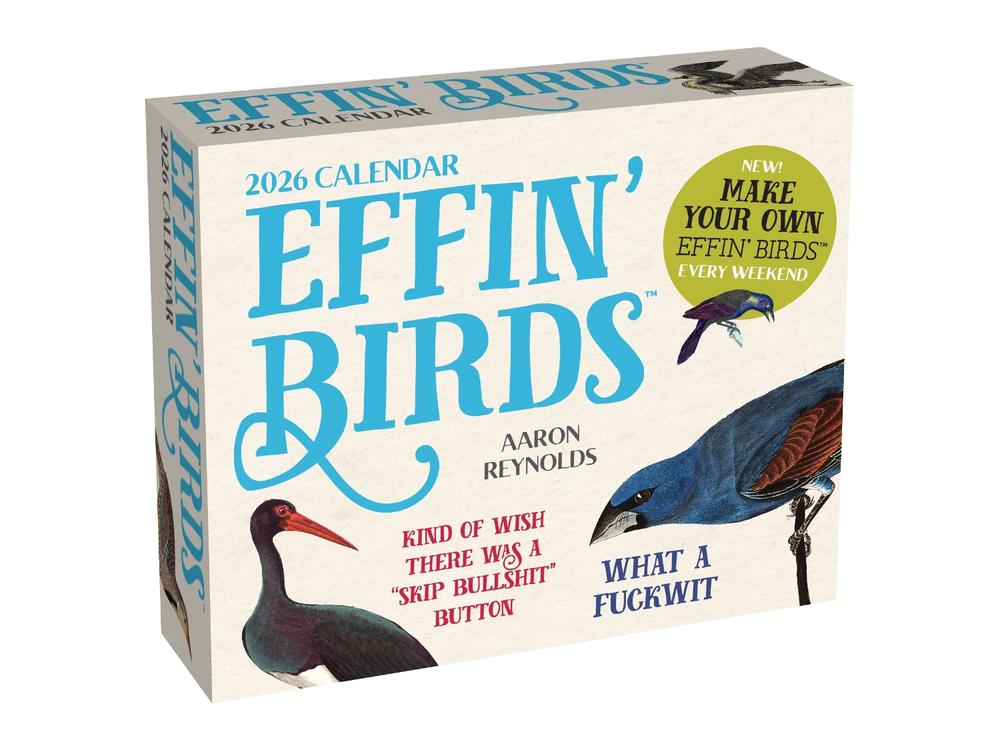 Effin' Birds 2026 Day-to-Day Calendar, 9781524898007