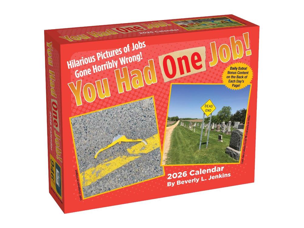 You Had One Job 2026 Day-to-Day Calendar, 9781524898090