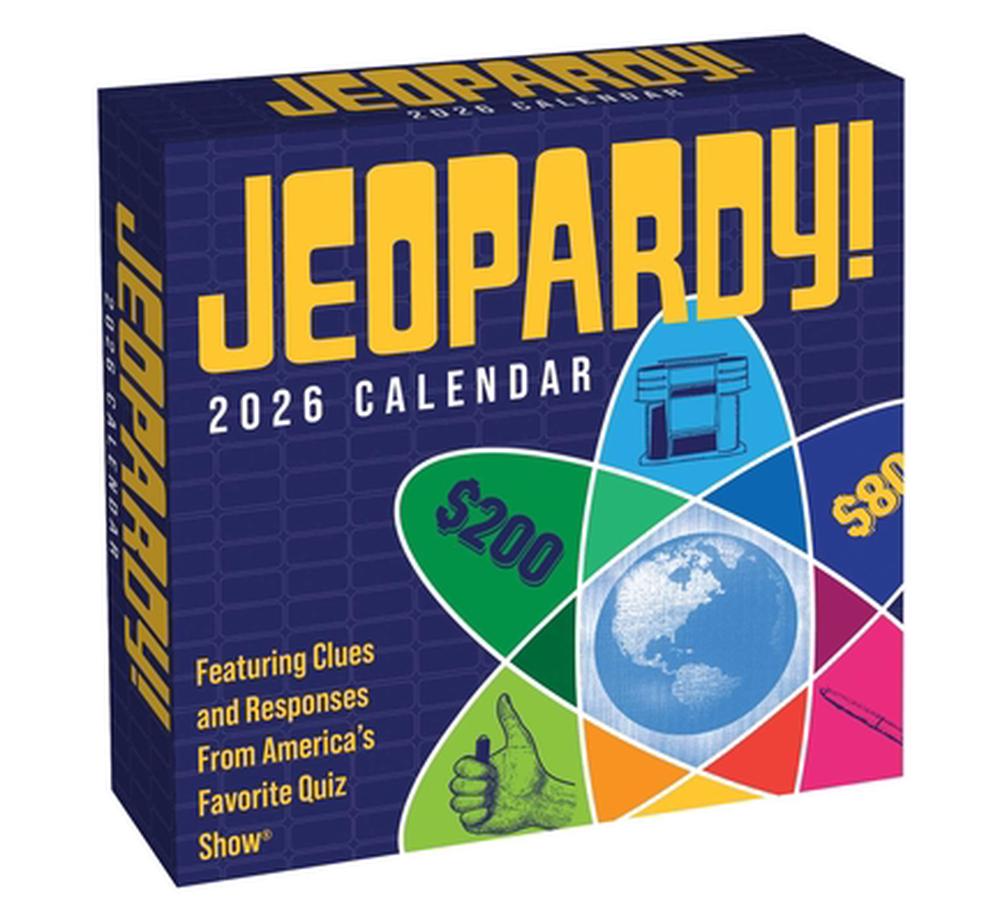 Jeopardy! 2026 Day-To-Day Calendar, 9781524898175