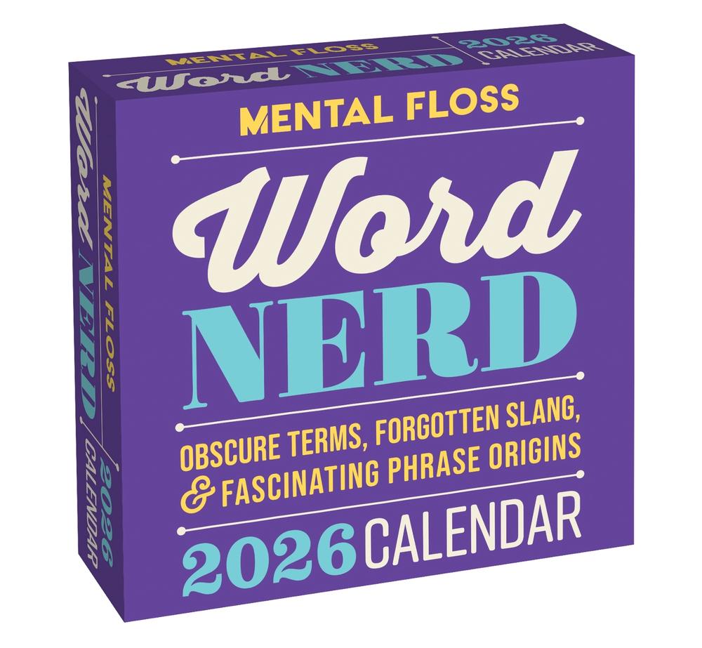 Word Nerd 2026 Calendar, 9781524898472