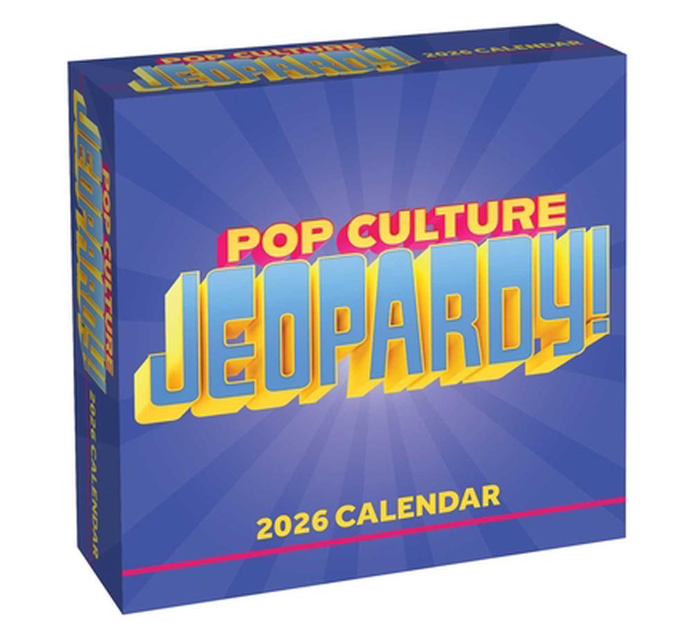 Pop Culture Jeopardy! 2026 Day-To-Day Calendar, 9781524898663