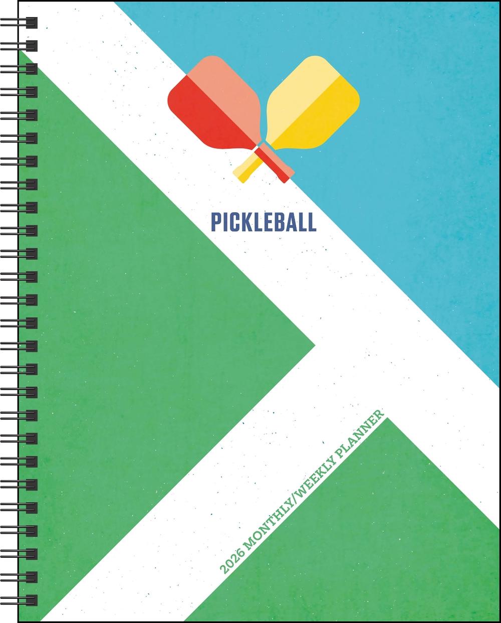 Pickleball 12-Month 2026 Weekly/Monthly Planner Calendar, 9781524898717