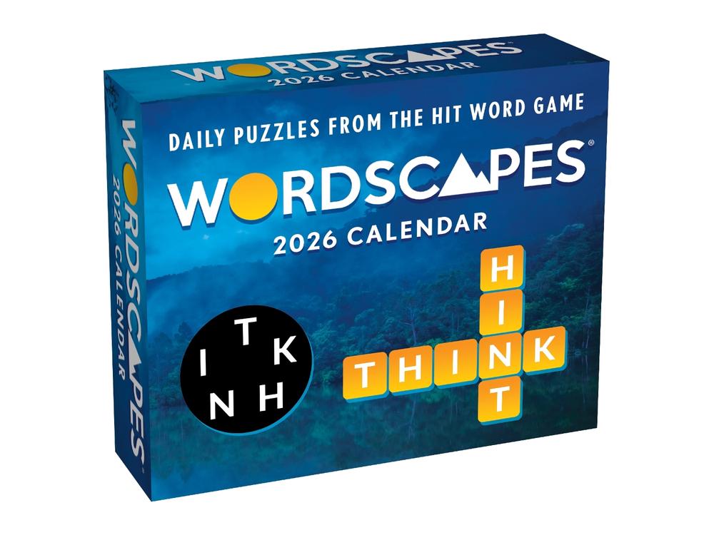 Wordscapes® Puzzle Fun 2026 Day-to-Day Calendar, 9781524898724