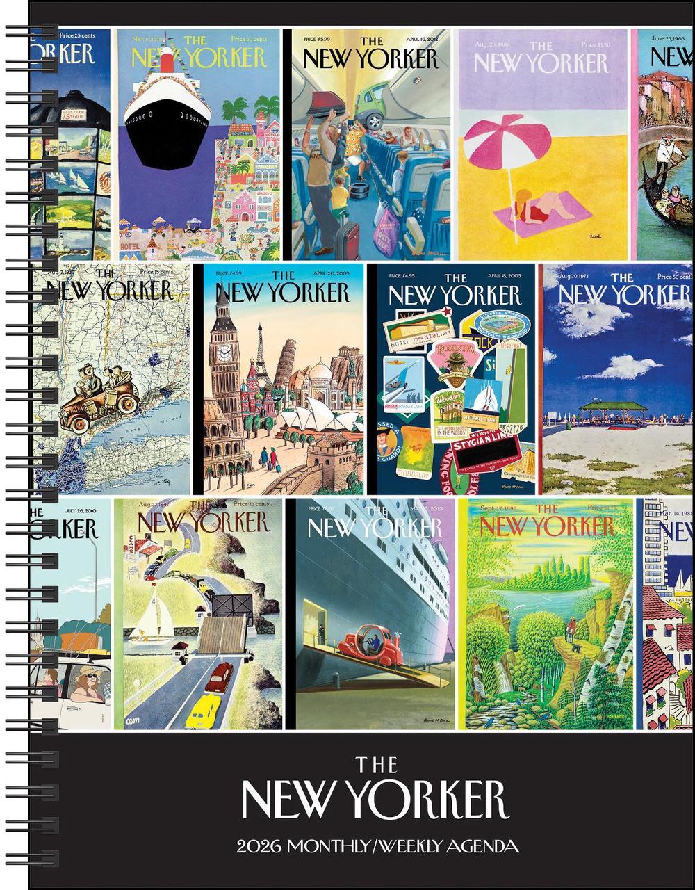The New Yorker Magazine 2026 Monthly/Weekly Agenda Calendar, 9781524898731