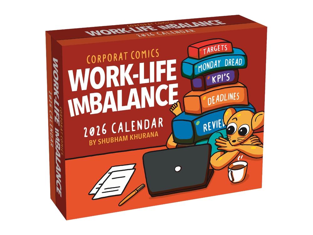 Corporat Comics 2026 Day-to-Day Calendar, 9781524898793