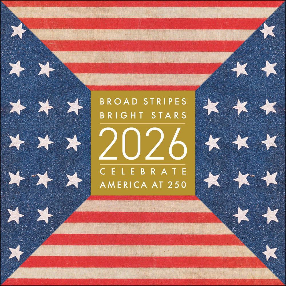 Broad Stripes Bright Stars 2026 Wall Calendar, 9781524898809