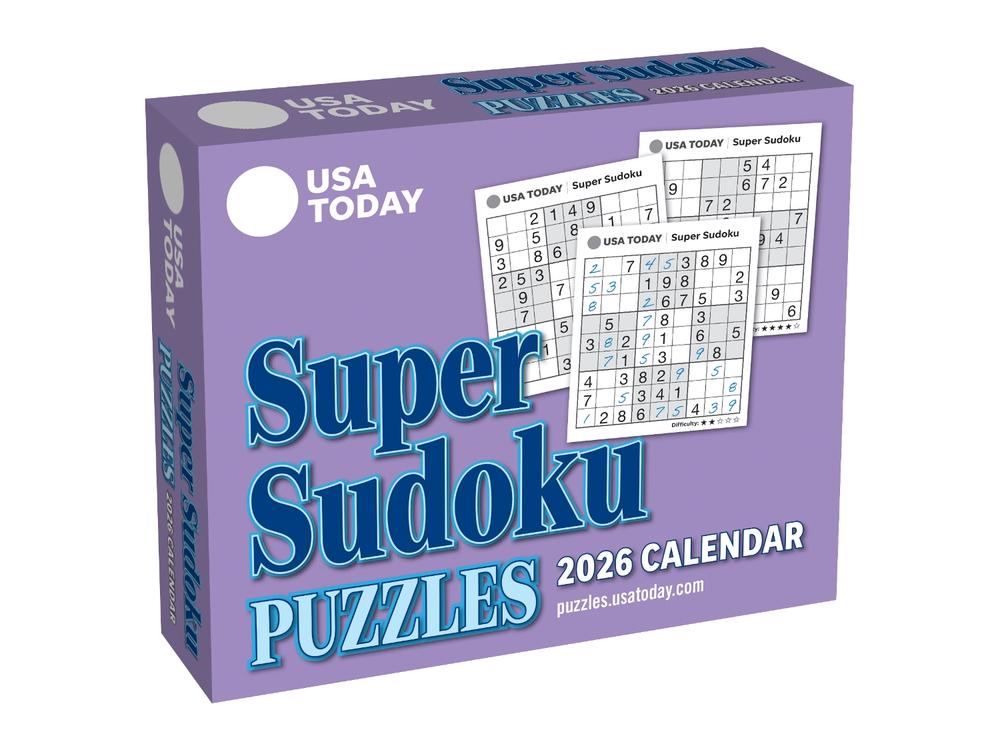 USA TODAY Sudoku 2026 Day-to-Day Calendar, 9781524898977