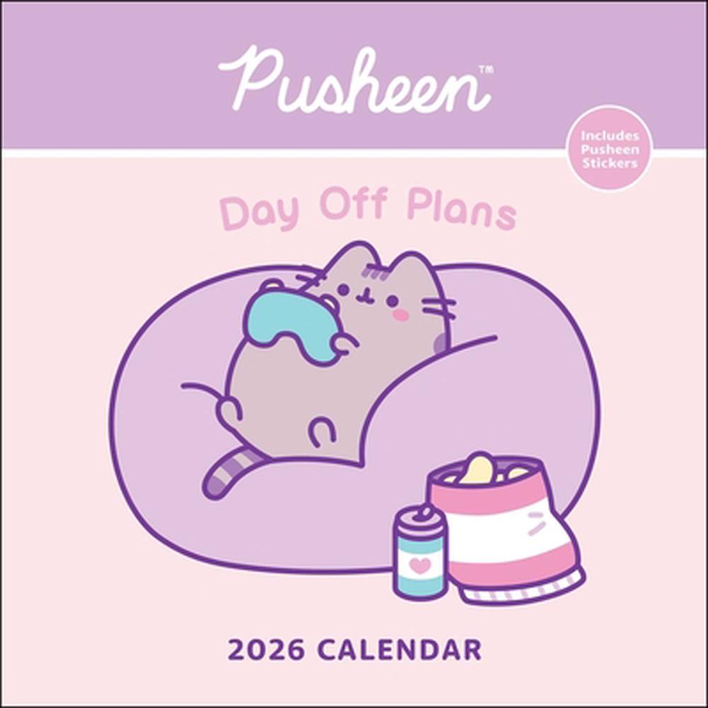 Pusheen 2026 Wall Calendar, 9781524899226