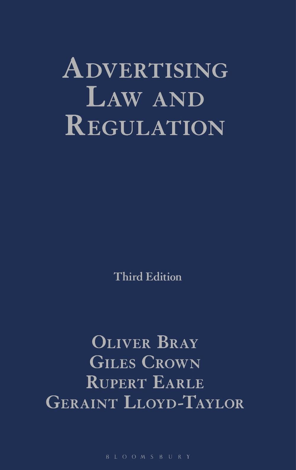 Advertising Law and Regulation by Geraint Lloyd-Taylor - ISBN: 9781526515414