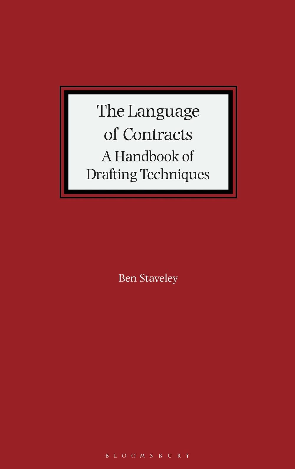 The Language of Contracts by Mr Ben Staveley - ISBN: 9781526530301