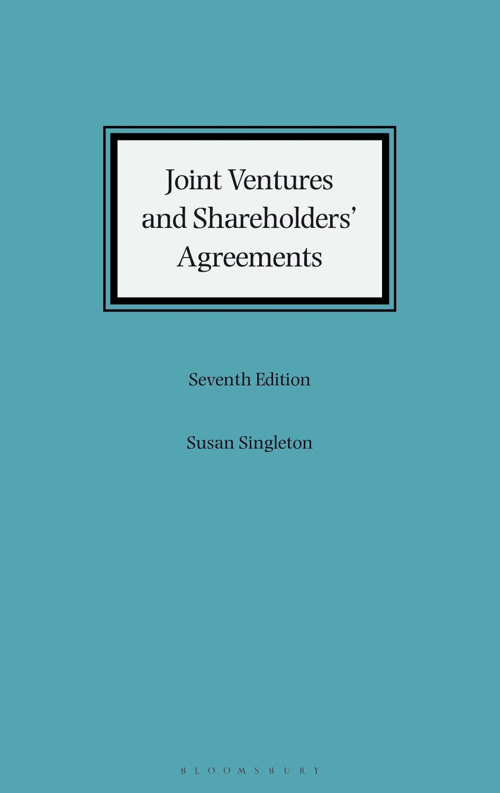 Joint Ventures and Shareholders' Agreements, 9781526531254