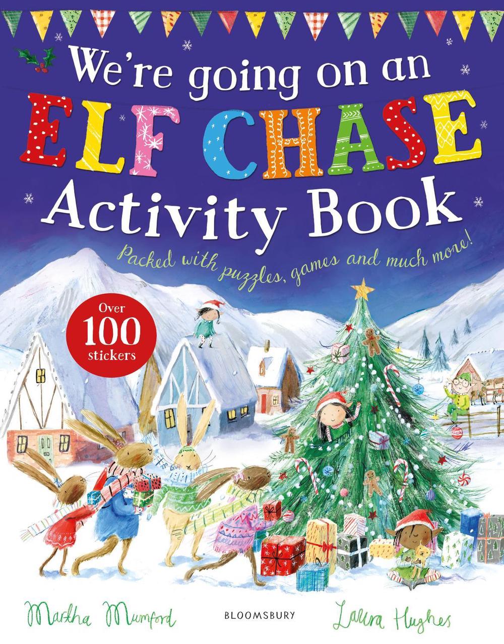 We're Going on an Elf Chase Activity Book, 9781526696595