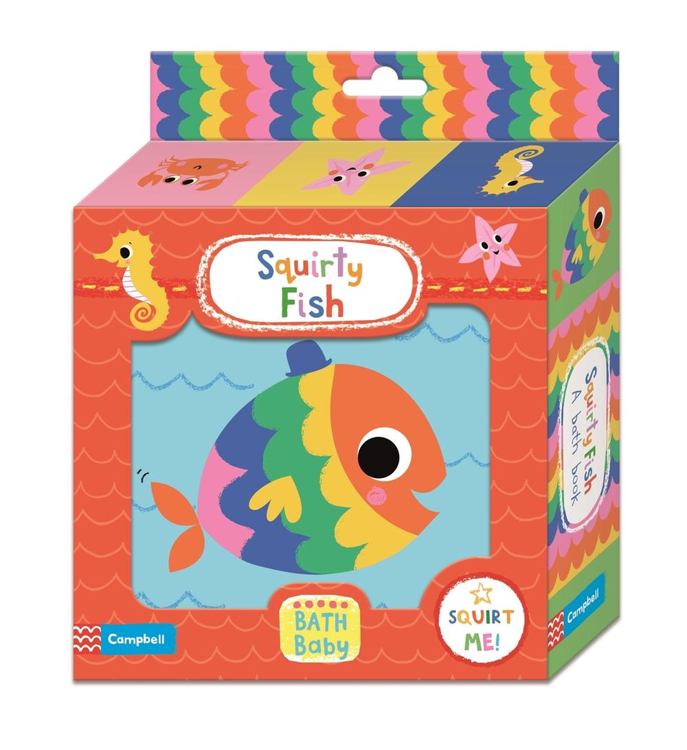 Squirty Fish Bath Book, 9781529003758