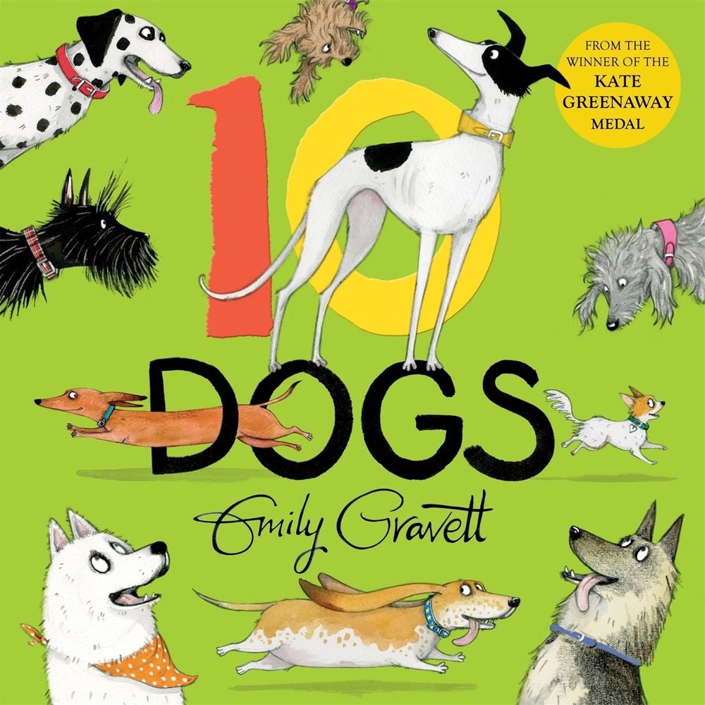 10 Dogs by Emily Gravett - ISBN: 9781529028096