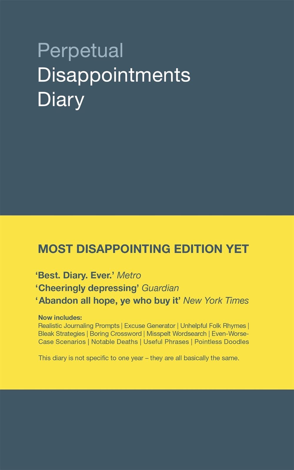 Nick Asbury Perpetual Disappointments Diary, 9781529038651