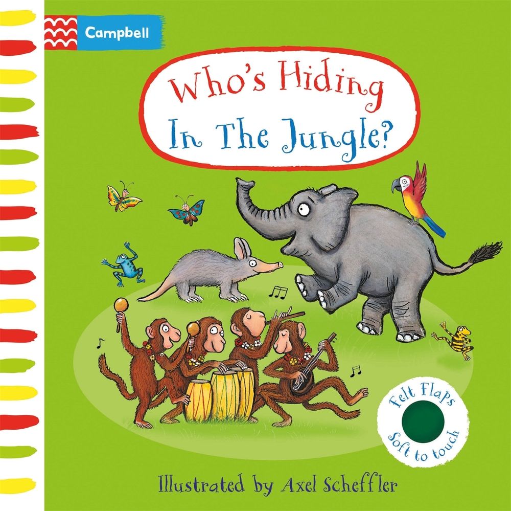 Who's Hiding In The Jungle? by Axel Scheffler - ISBN: 9781529084696