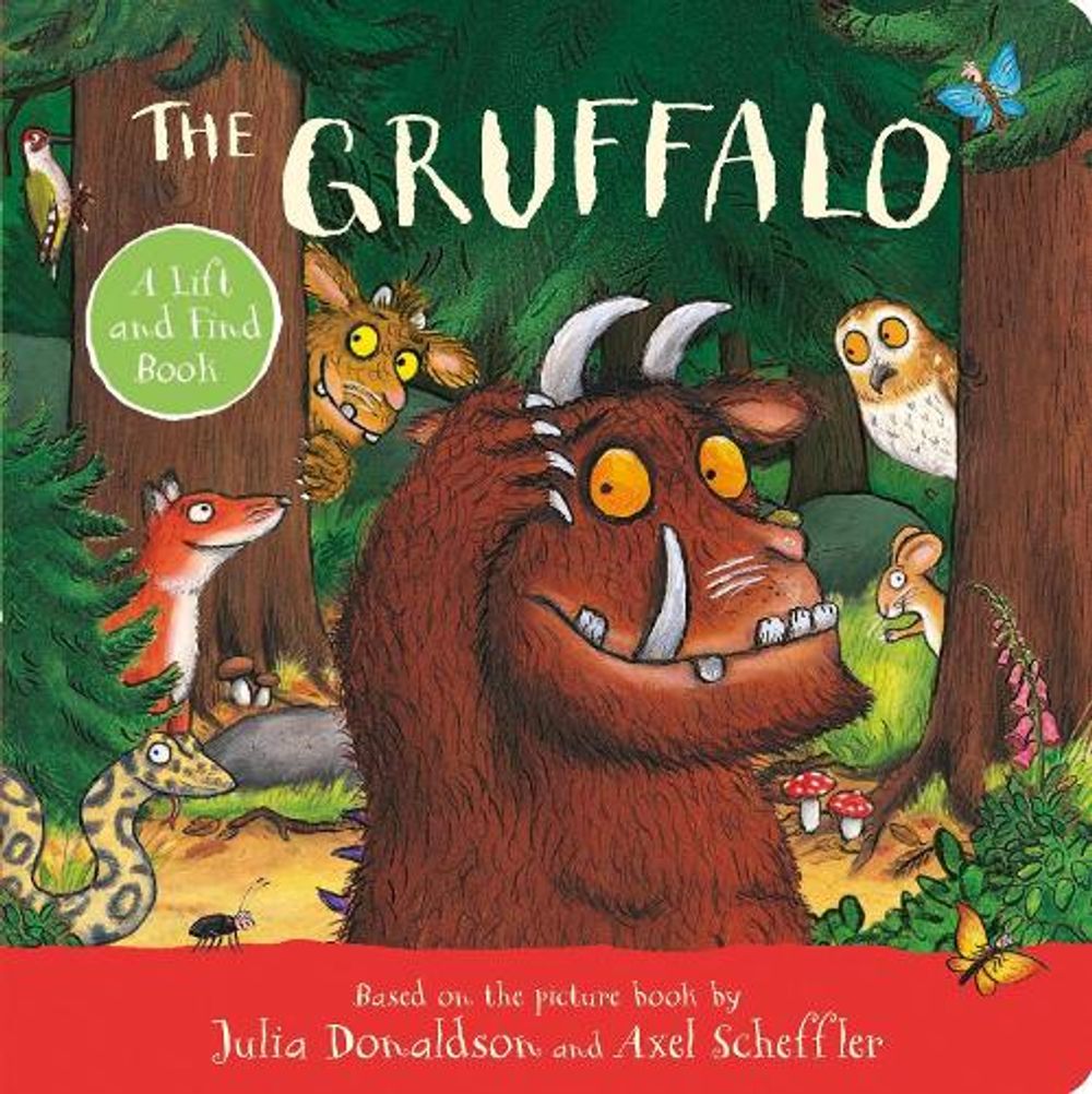 The Gruffalo: A Lift and Find Book by Julia Donaldson - ISBN: 9781529096392