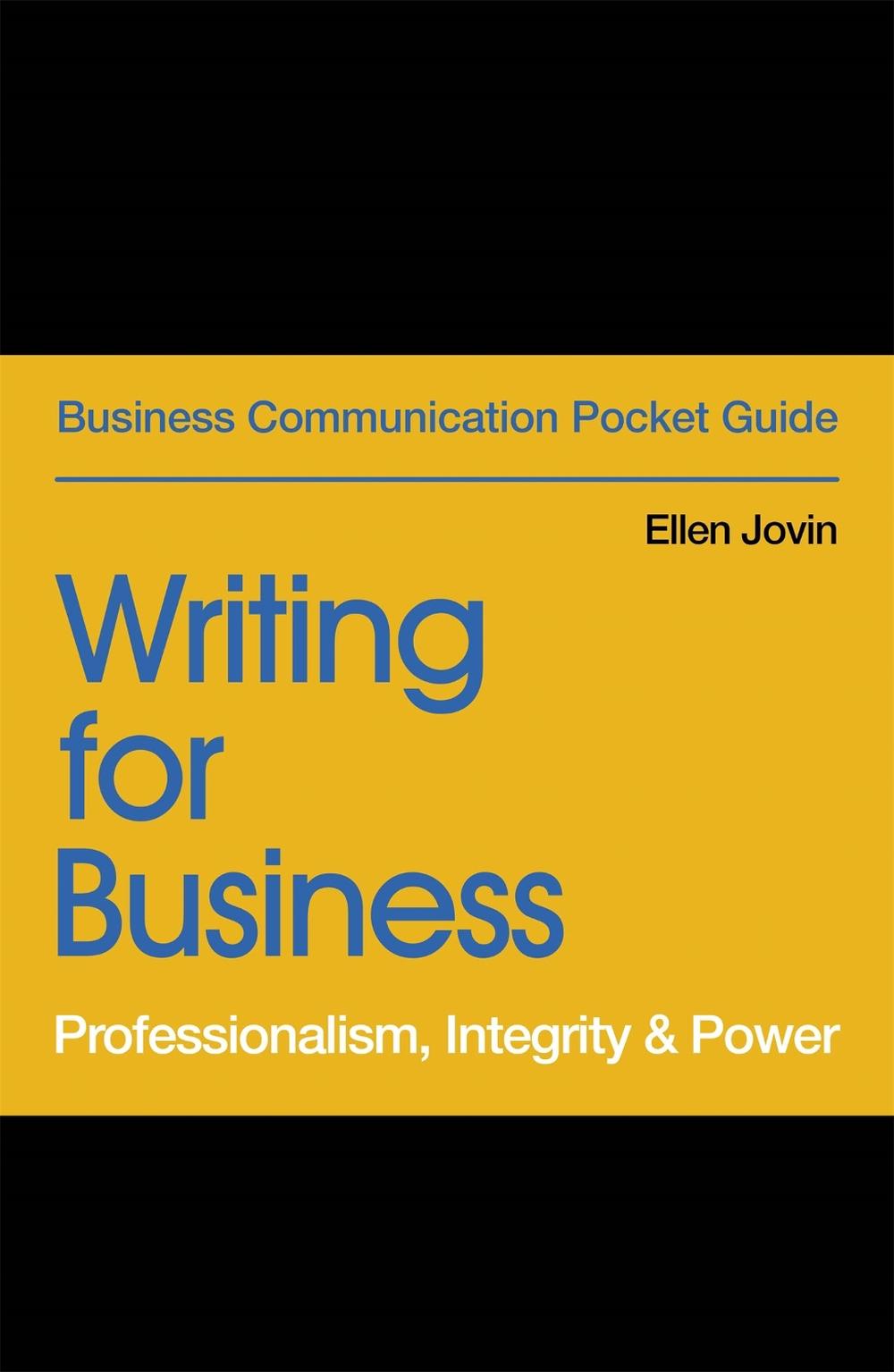 Writing for Business by Ellen Jovin - ISBN: 9781529303452