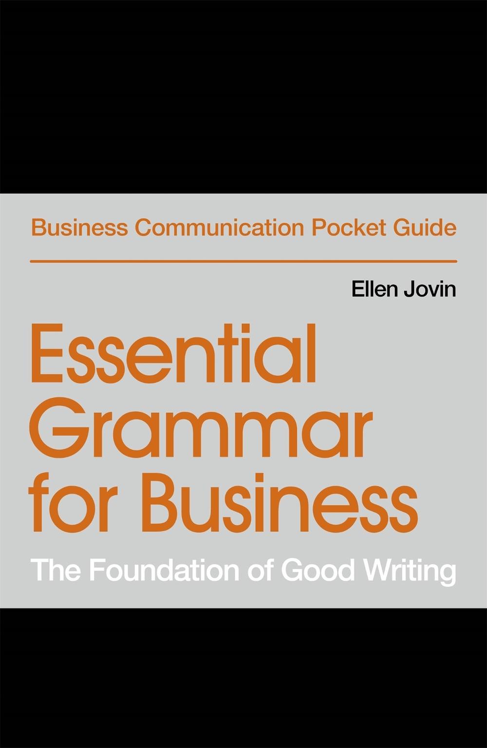 Essential Grammar for Business by Ellen Jovin - ISBN: 9781529303469