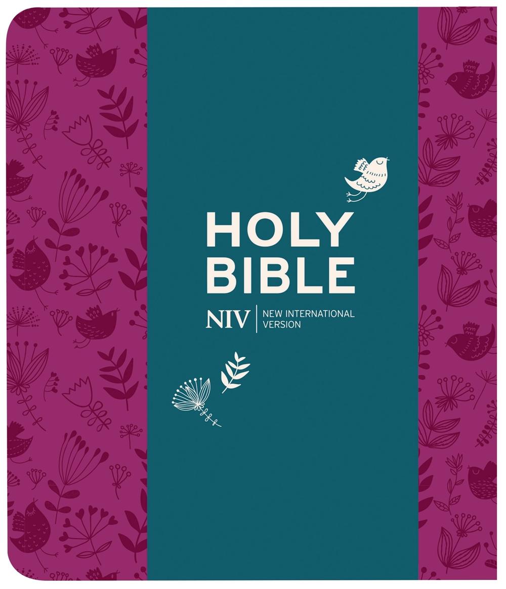 NIV Journalling Plum Soft-tone Bible with Clasp, 9781529353648