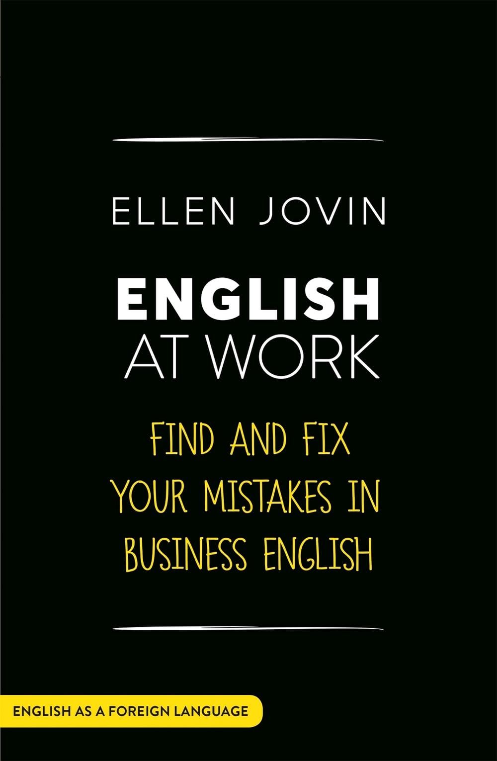English at Work by Ellen Jovin - ISBN: 9781529392852